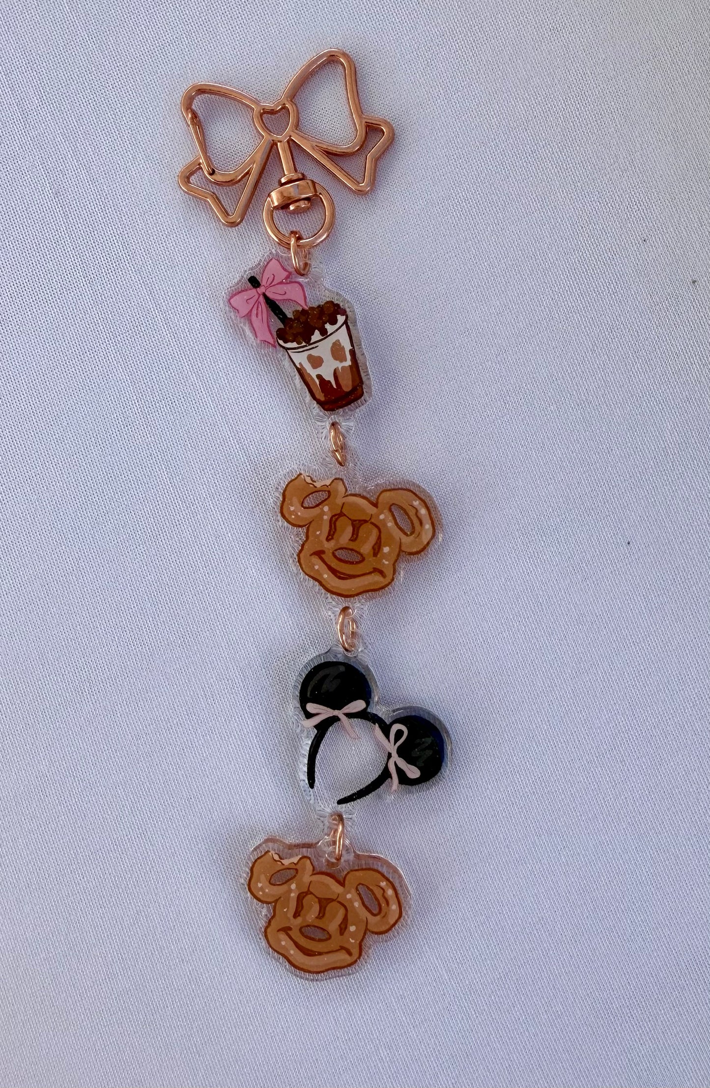 Snacks Cluster Acrylic Bag Charm