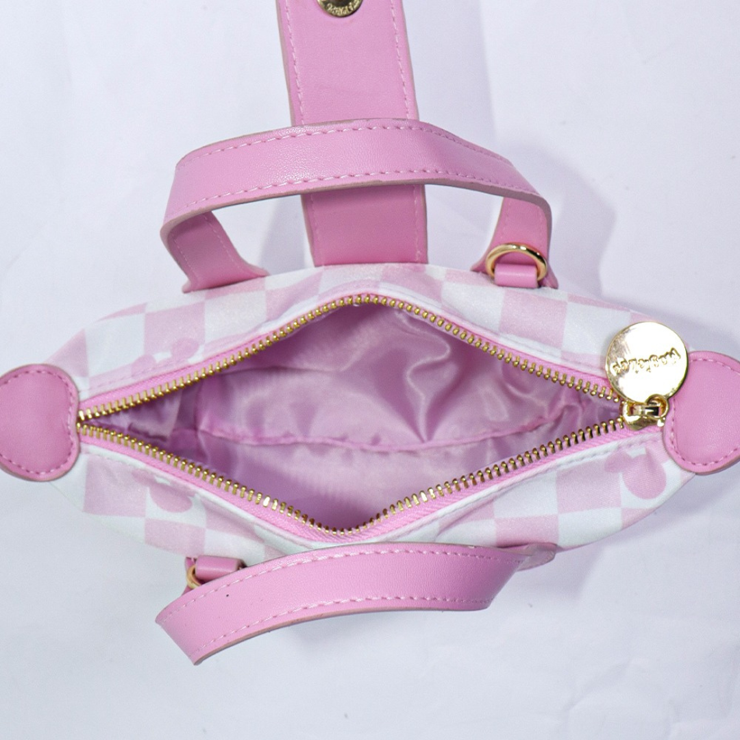 Pink Mini Crossbody Pouch