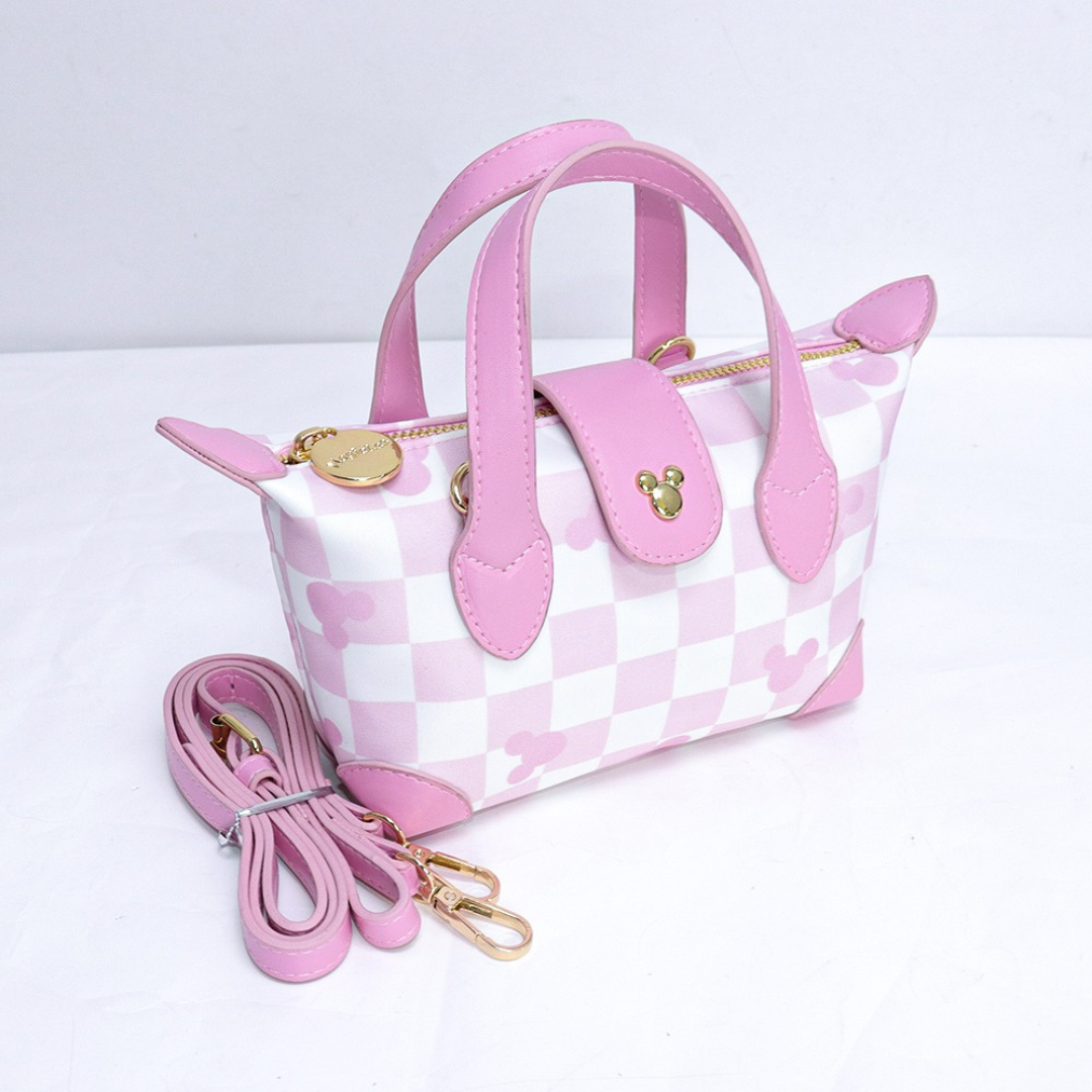 Pink Mini Crossbody Pouch