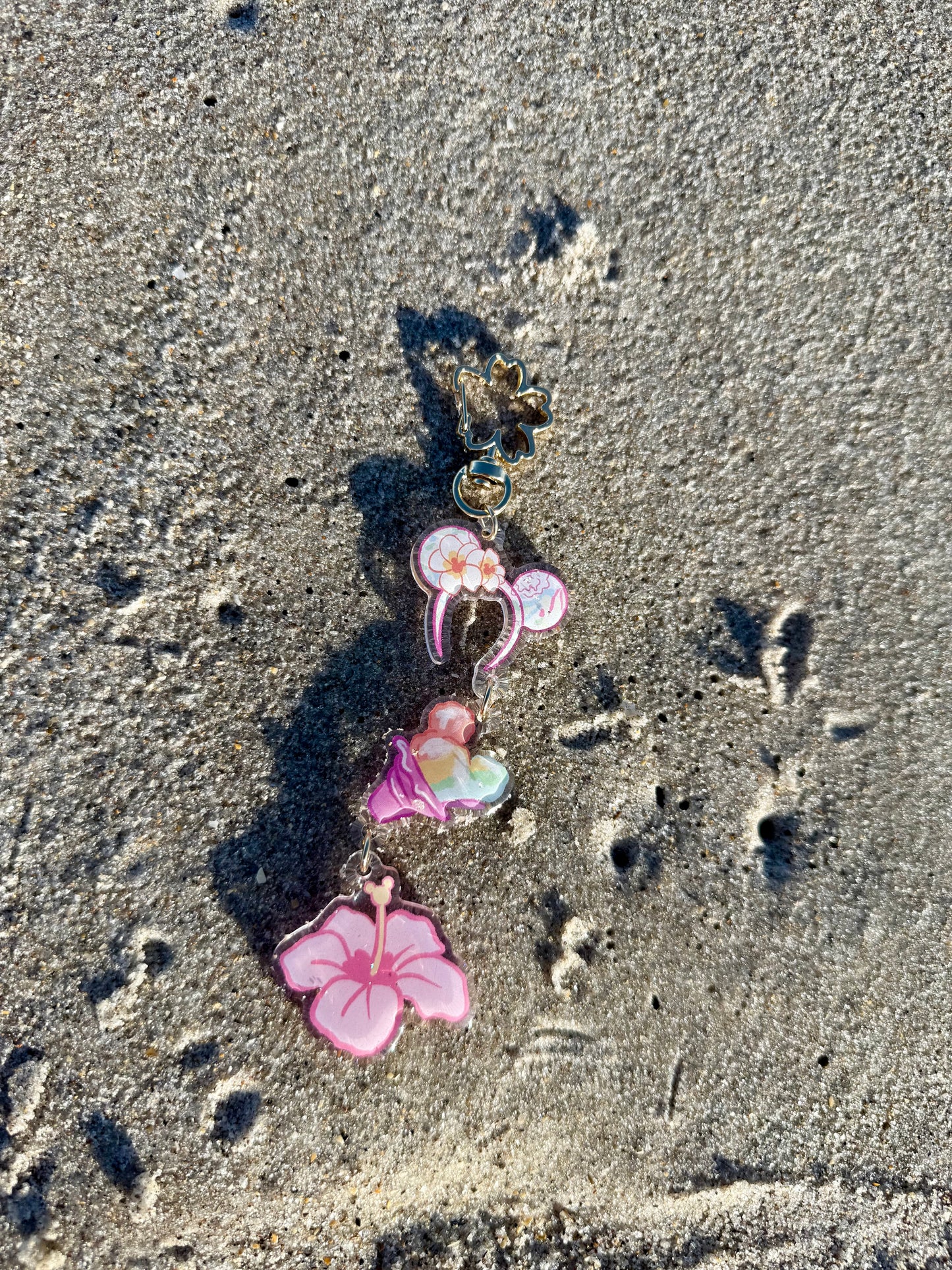 Aloha Magic Acrylic Bag Charm