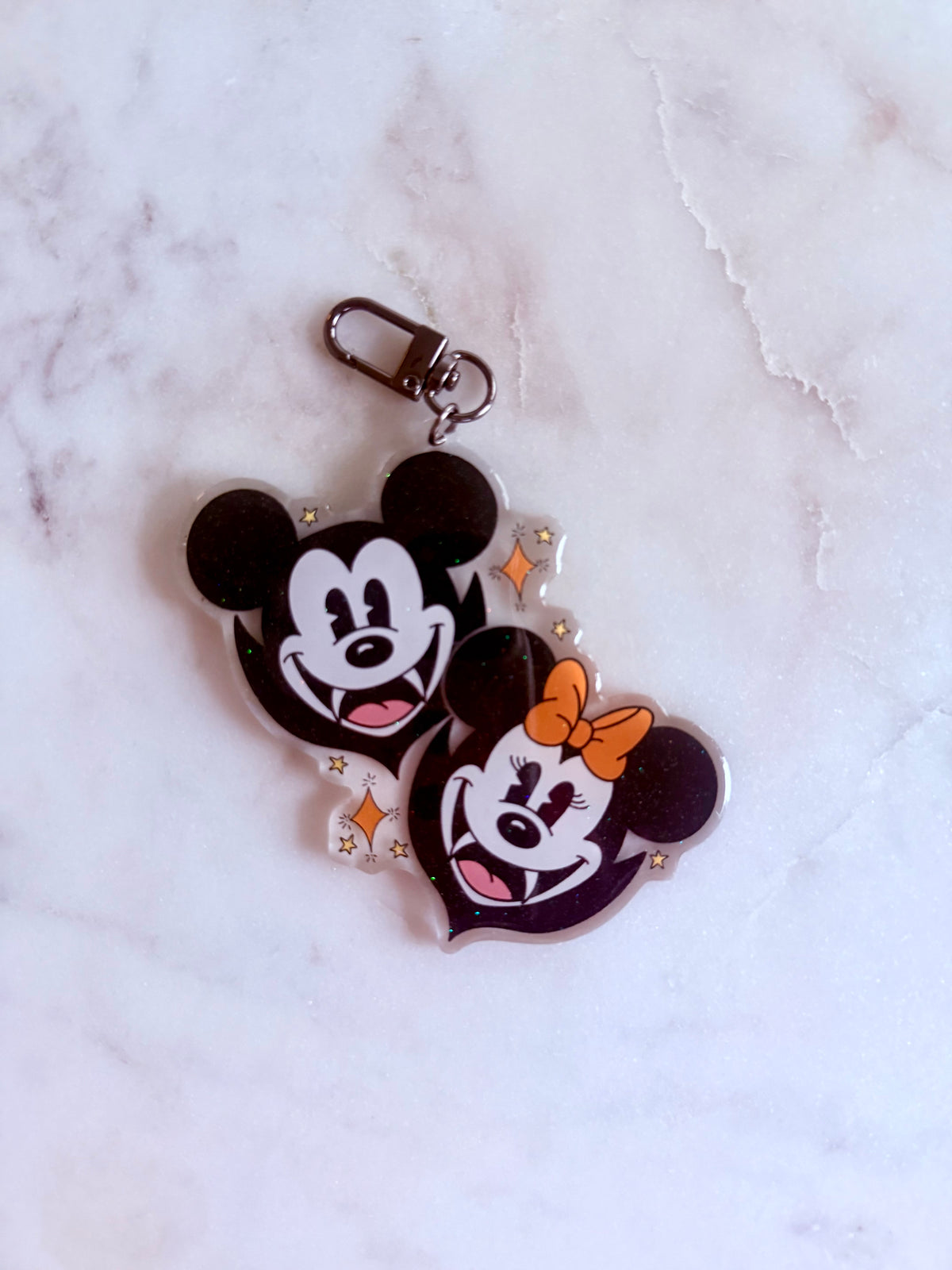 Vampires Acrylic Bag Charm