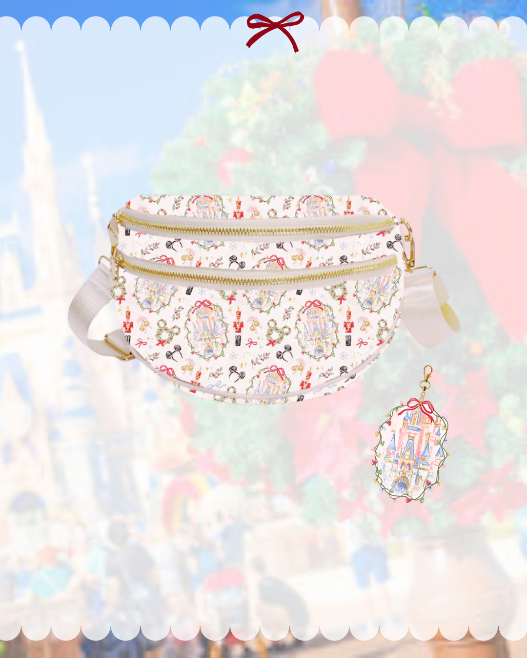 Christmas at the Castle Bag Charm