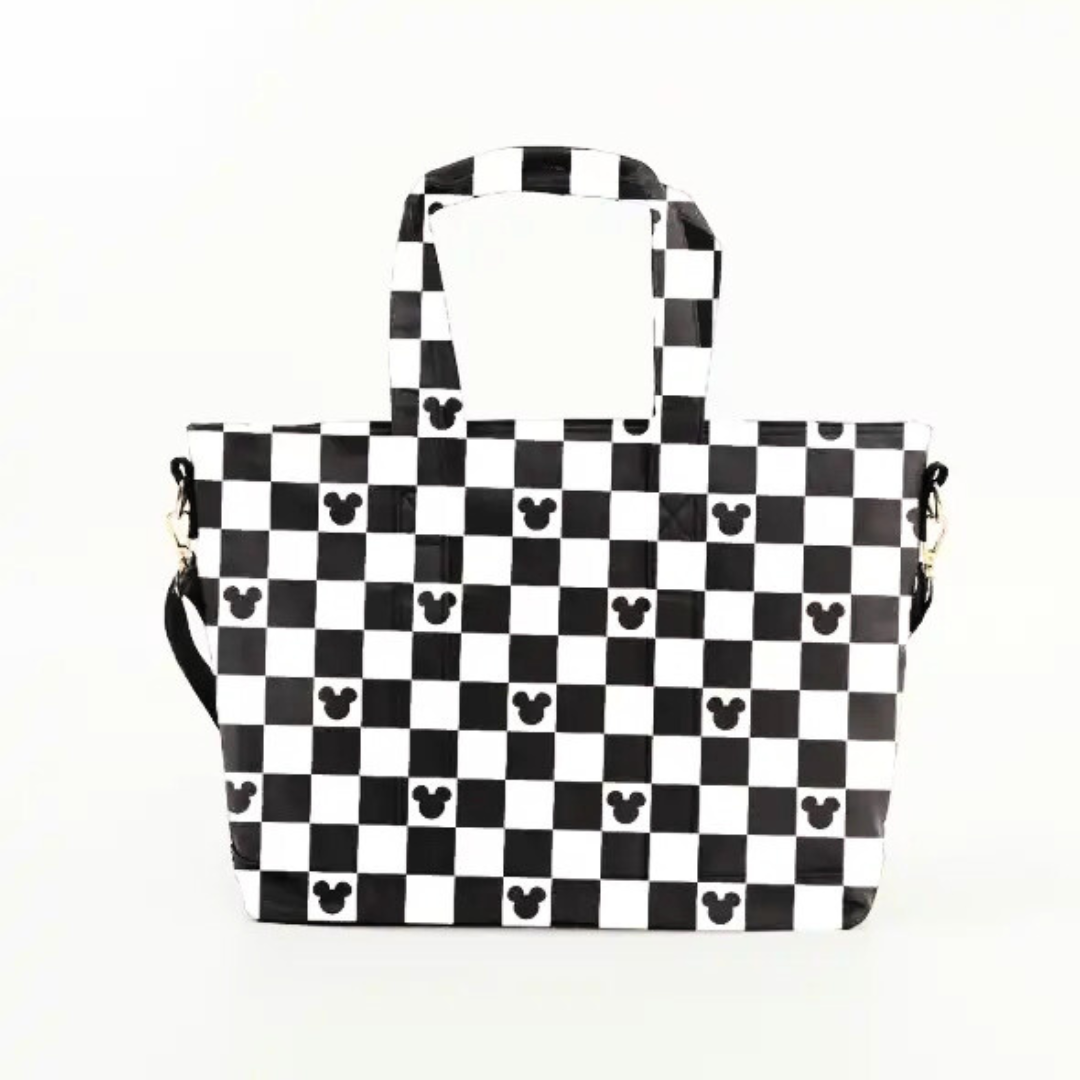 Checkered Magic Travel Tote