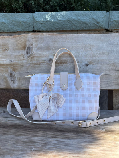 Neutral Chic Large Pouchette Style Tote
