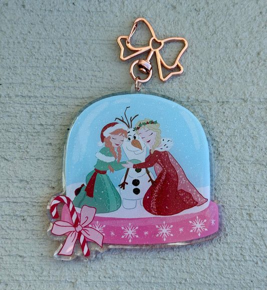 Christmas Sisters Bag Charm
