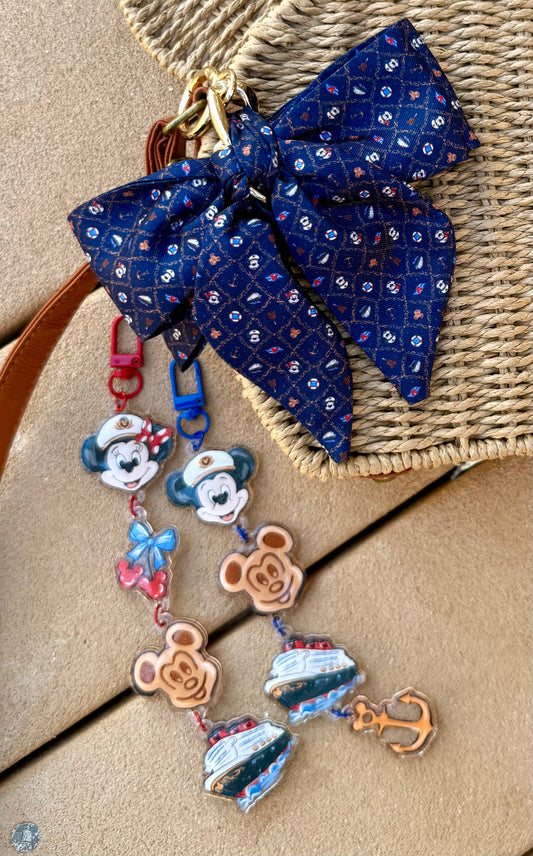 Cruise Cluster Acrylic Charm