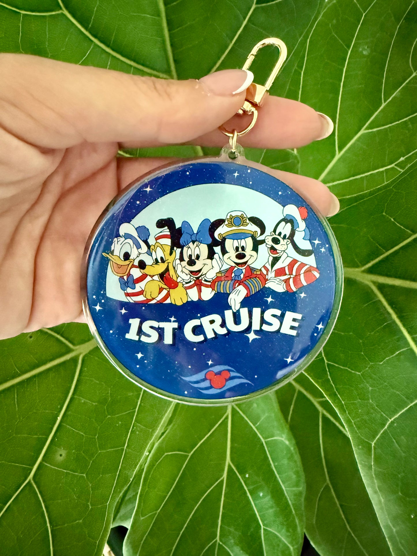 First Cruise Acrylic Bag Charm