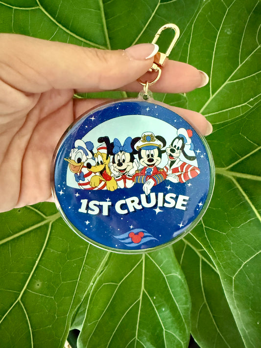 First Cruise Acrylic Bag Charm