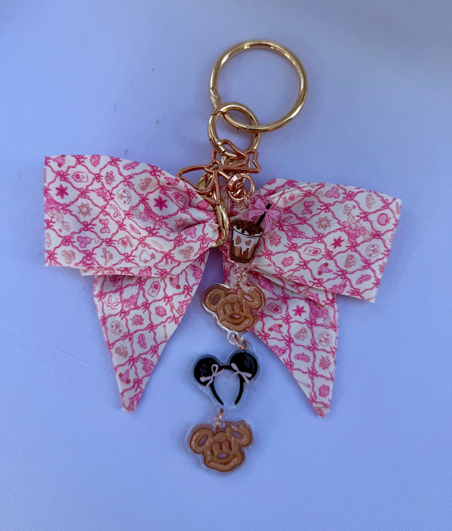 Princess Icon Bow Bag Charm