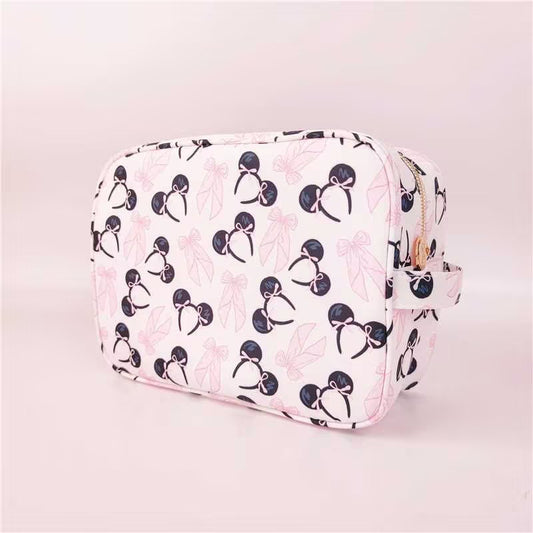 Ears & Bows Clear X-Large Pouch