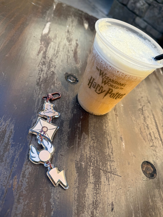 Wizard's World Acrylic Multi-Charm Bag Charm