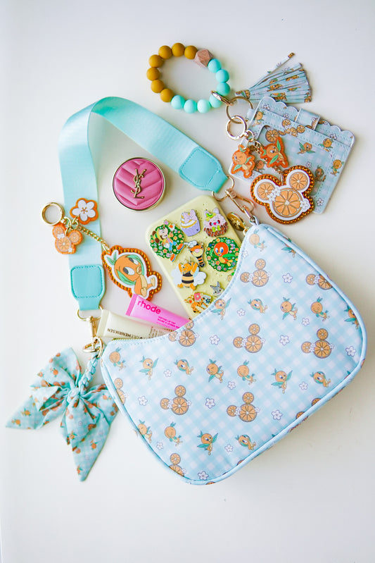 Sunshine Bird Curved Crossbody Bag