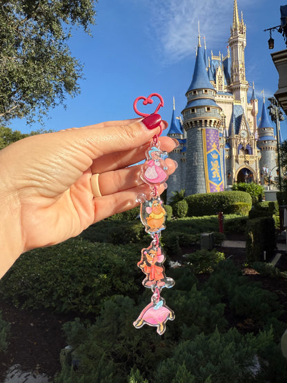 Midnight Friends Cluster Acrylic Bag Charm
