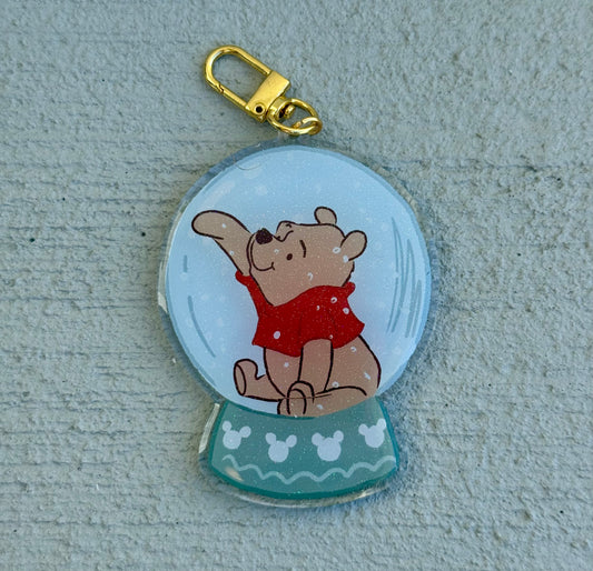 Christmas Bear Bag Charm