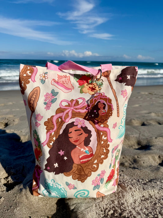 Island Princess Canvas Tote Bag