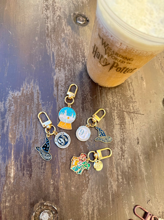 Wizard's World Enamel Mini Bag Charms