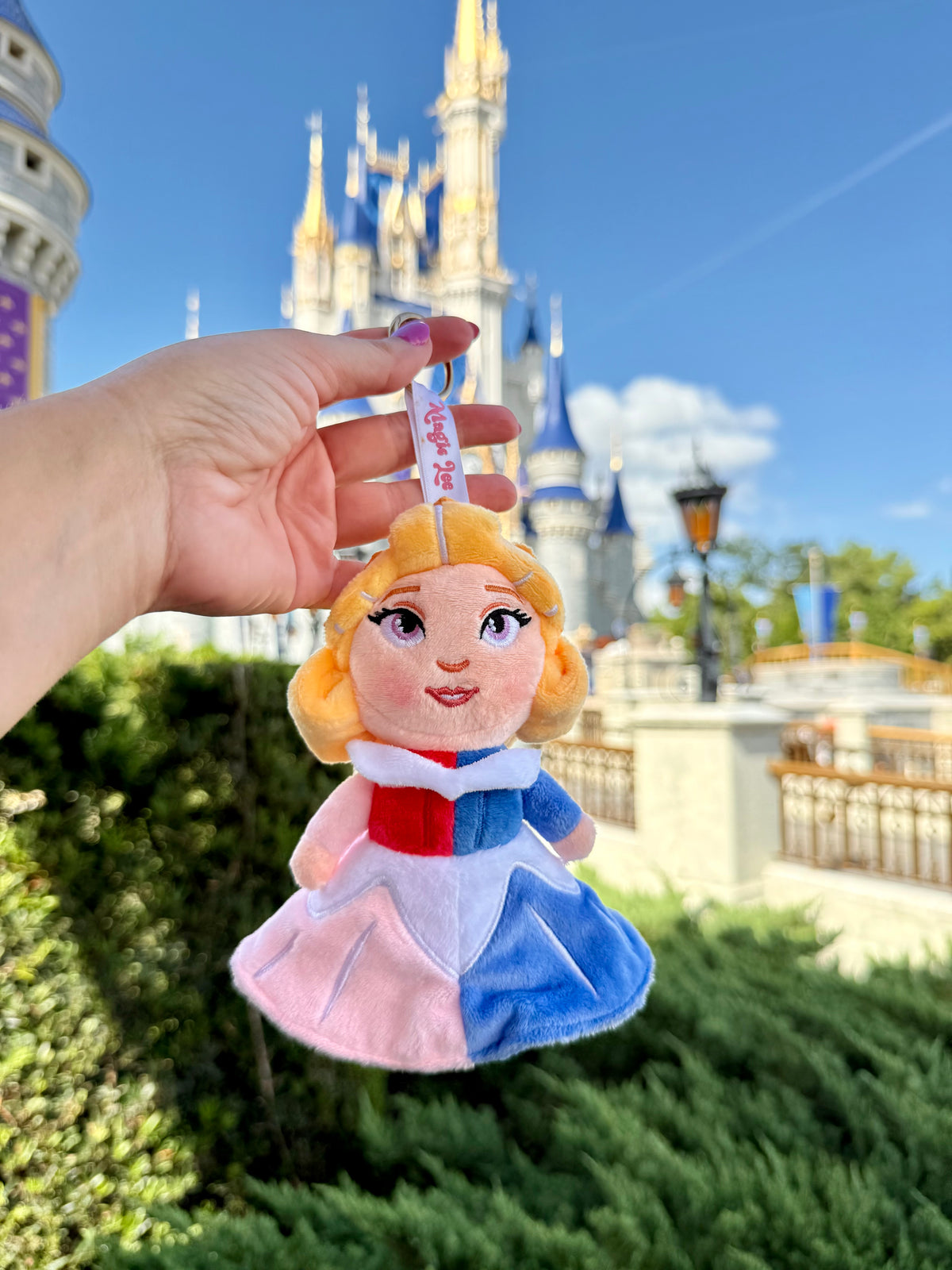 Sleeping Cutie Princess Plush Charm