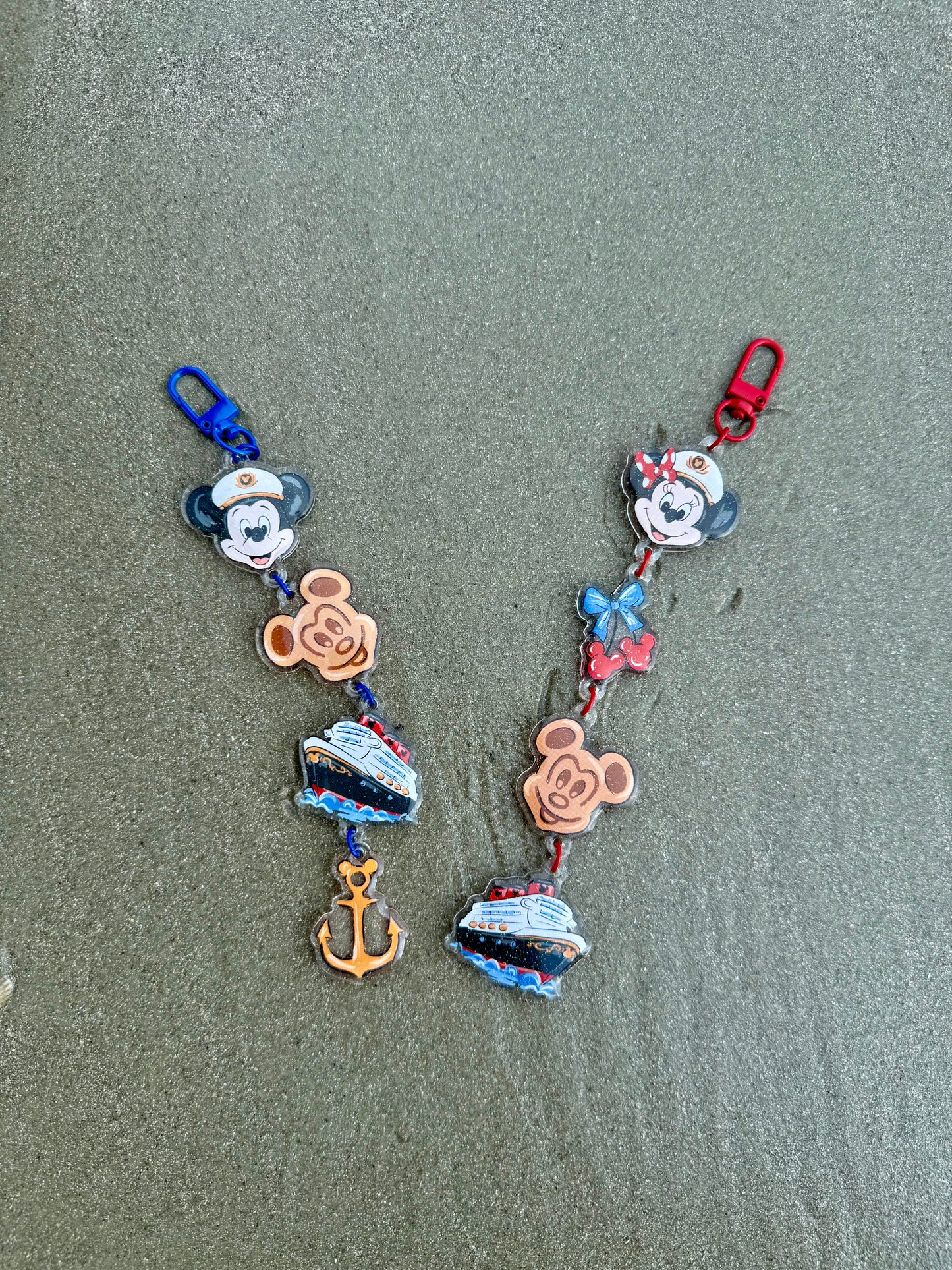 Cruise Cluster Acrylic Charm