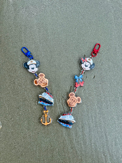 Cruise Cluster Acrylic Charm