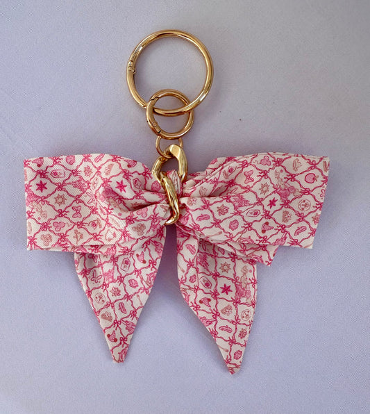 Princess Icon Bow Bag Charm