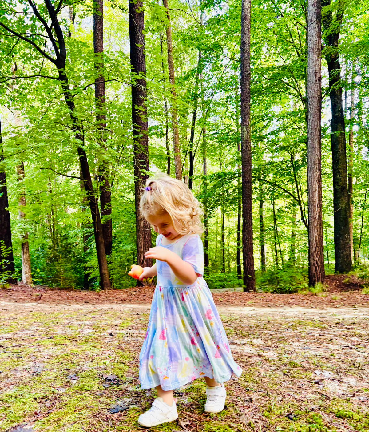 Princess Patchwork Kid's Bamboo Dress
