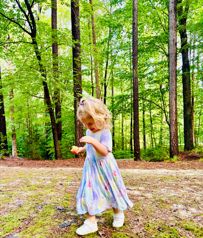 Princess Patchwork Kid's Bamboo Dress