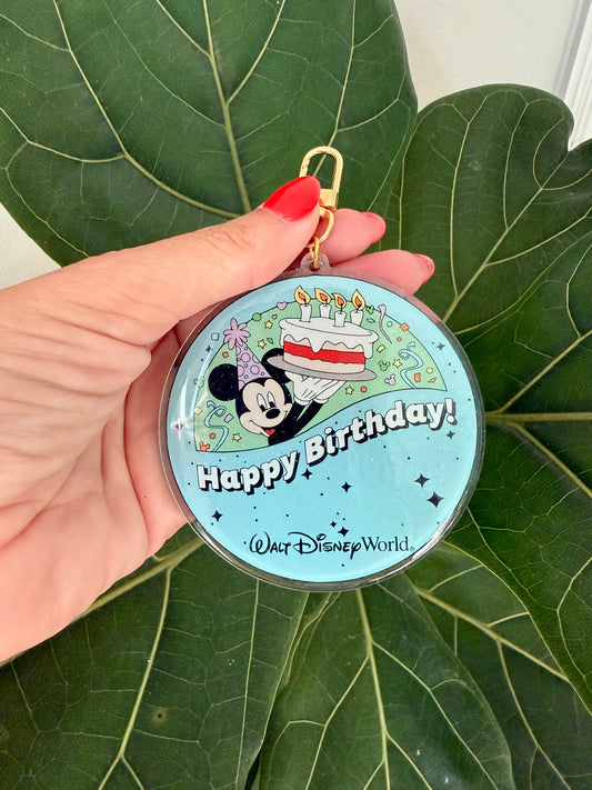 It’s My Birthday Acrylic Bag Charm