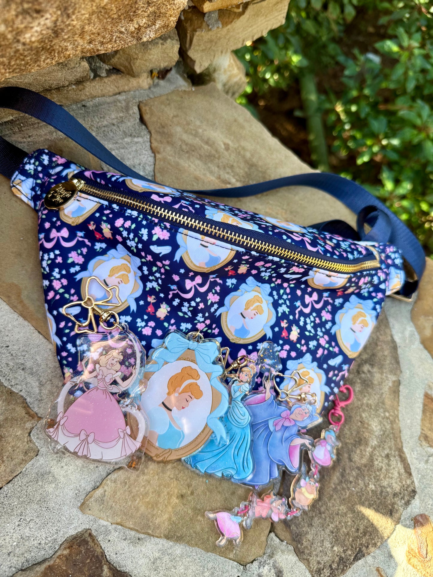 Fairy Godmother Acrylic Bag Charm