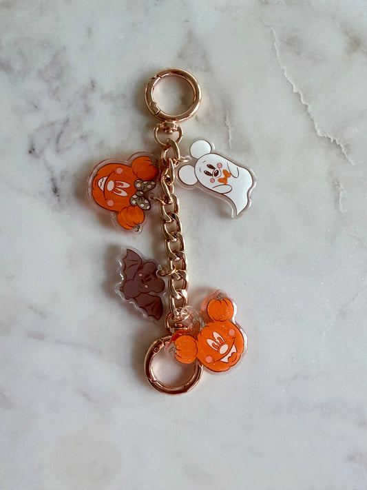 Not so Scary Small Bag Chain with Acrylic Charms