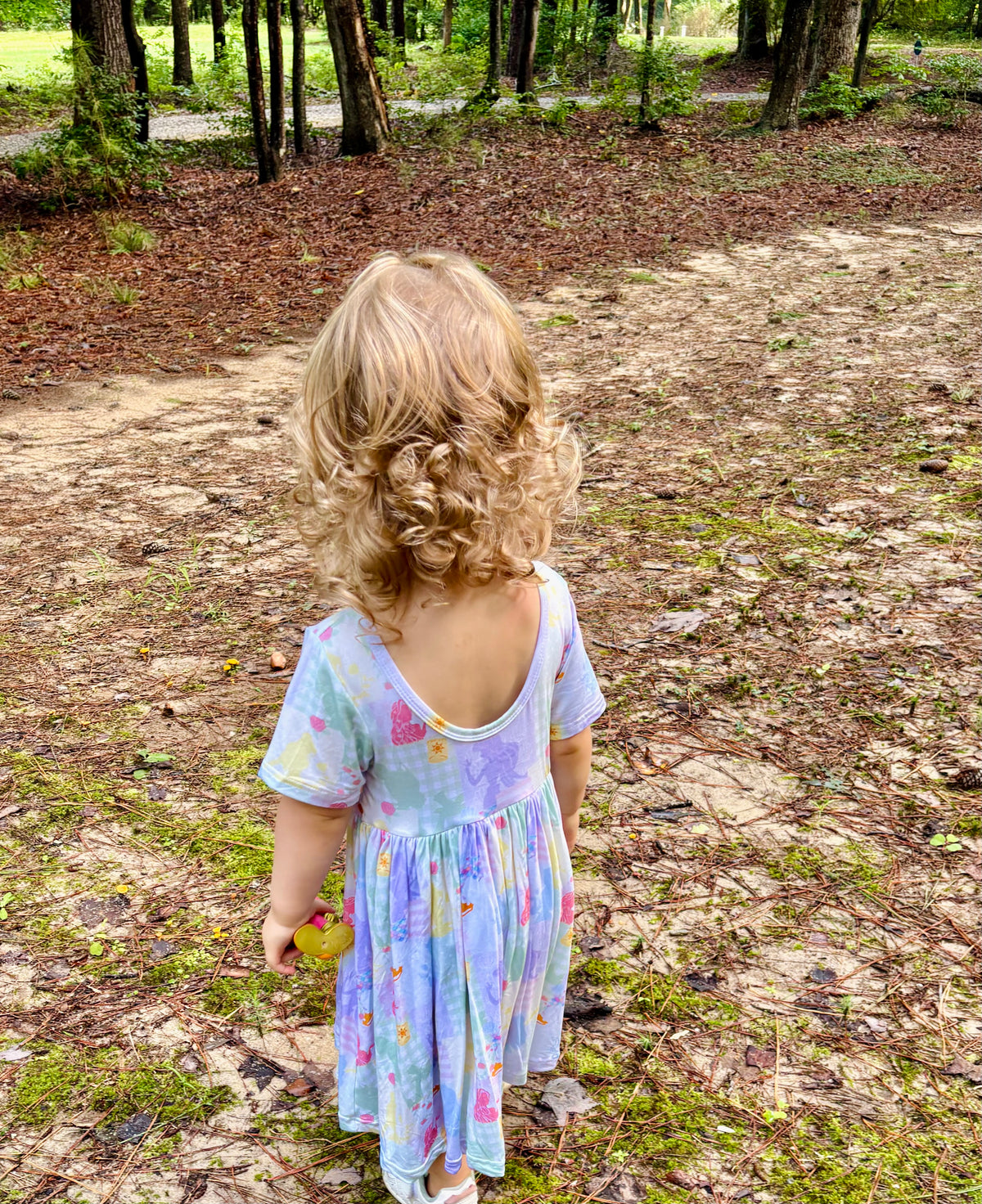 Princess Patchwork Kid's Bamboo Dress