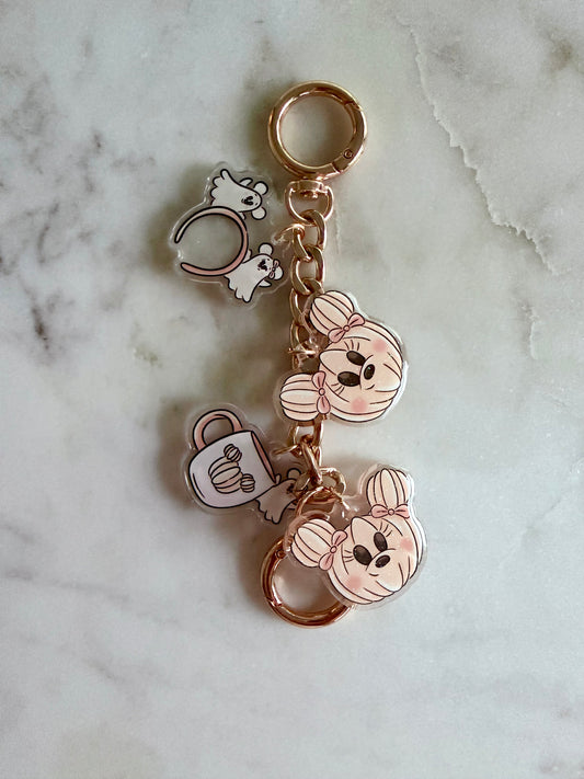 PSL Small Bag Chain with Acrylic Charms