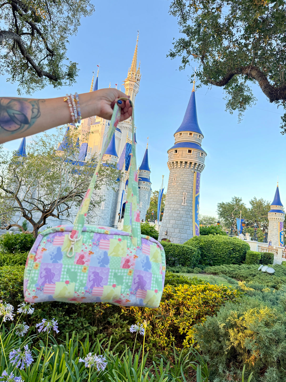 Princess Patchwork Bowler