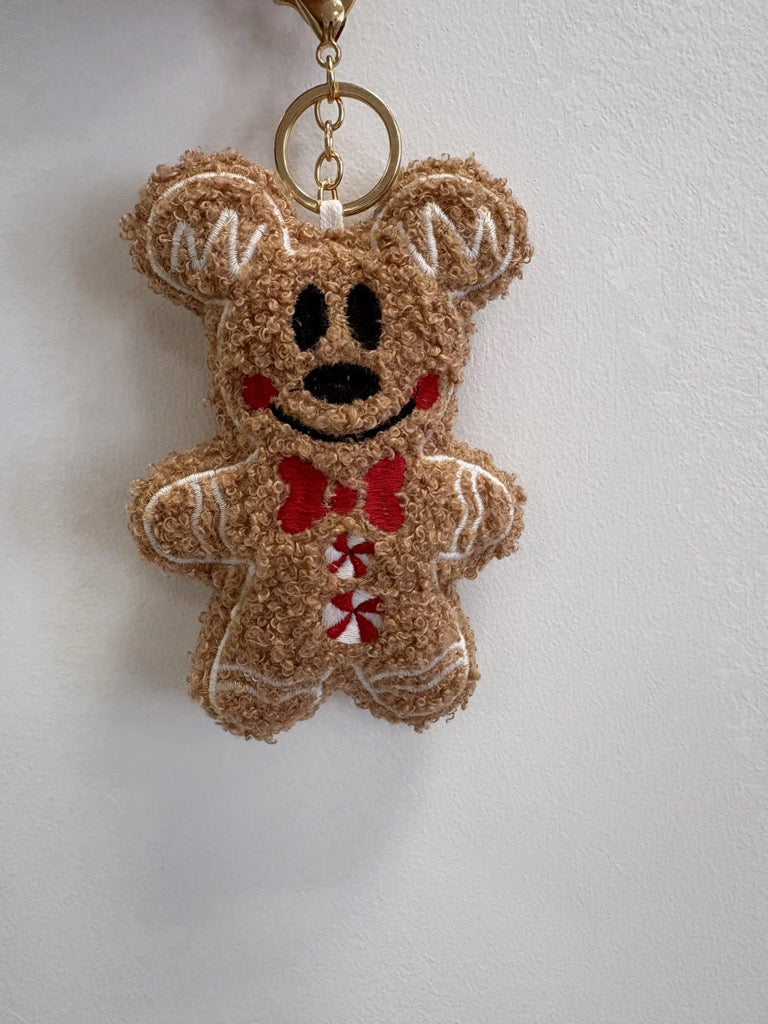Gingy Mouse Plush Bag Charm