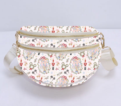 Christmas at the Castle Crossbody