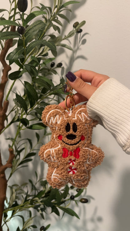 Gingy Mouse Plush Bag Charm