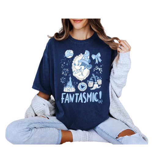 Fantas-mic Blue Classic Tee