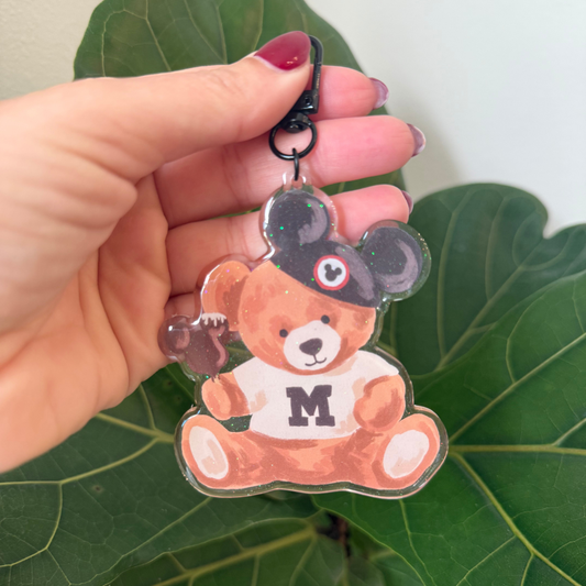 Magic Bear Acrylic Bag Charm