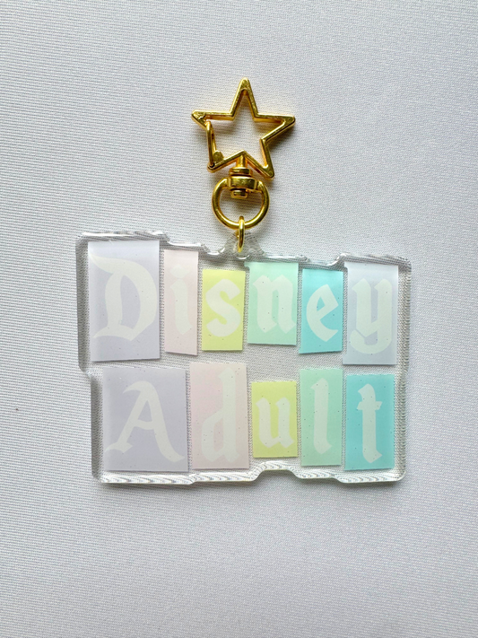 Themepark Adult Bag Charm