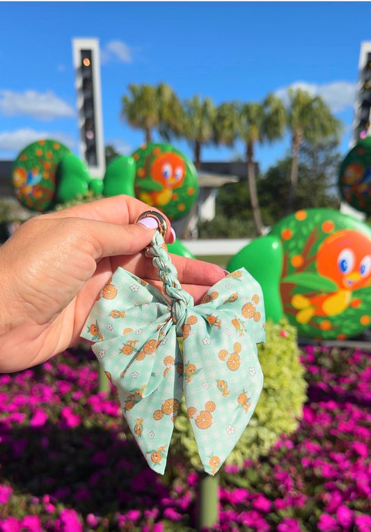 Sunshine Bird Bow Bag Charm