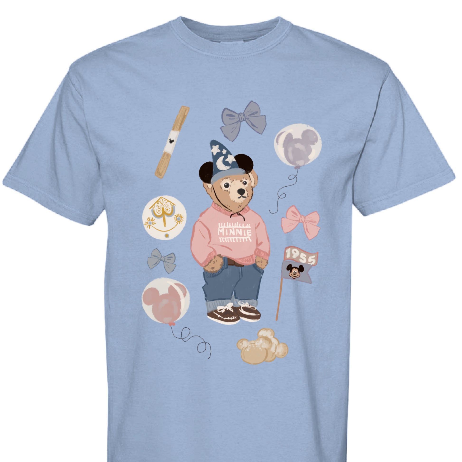 WASHED DENIM - FRONT