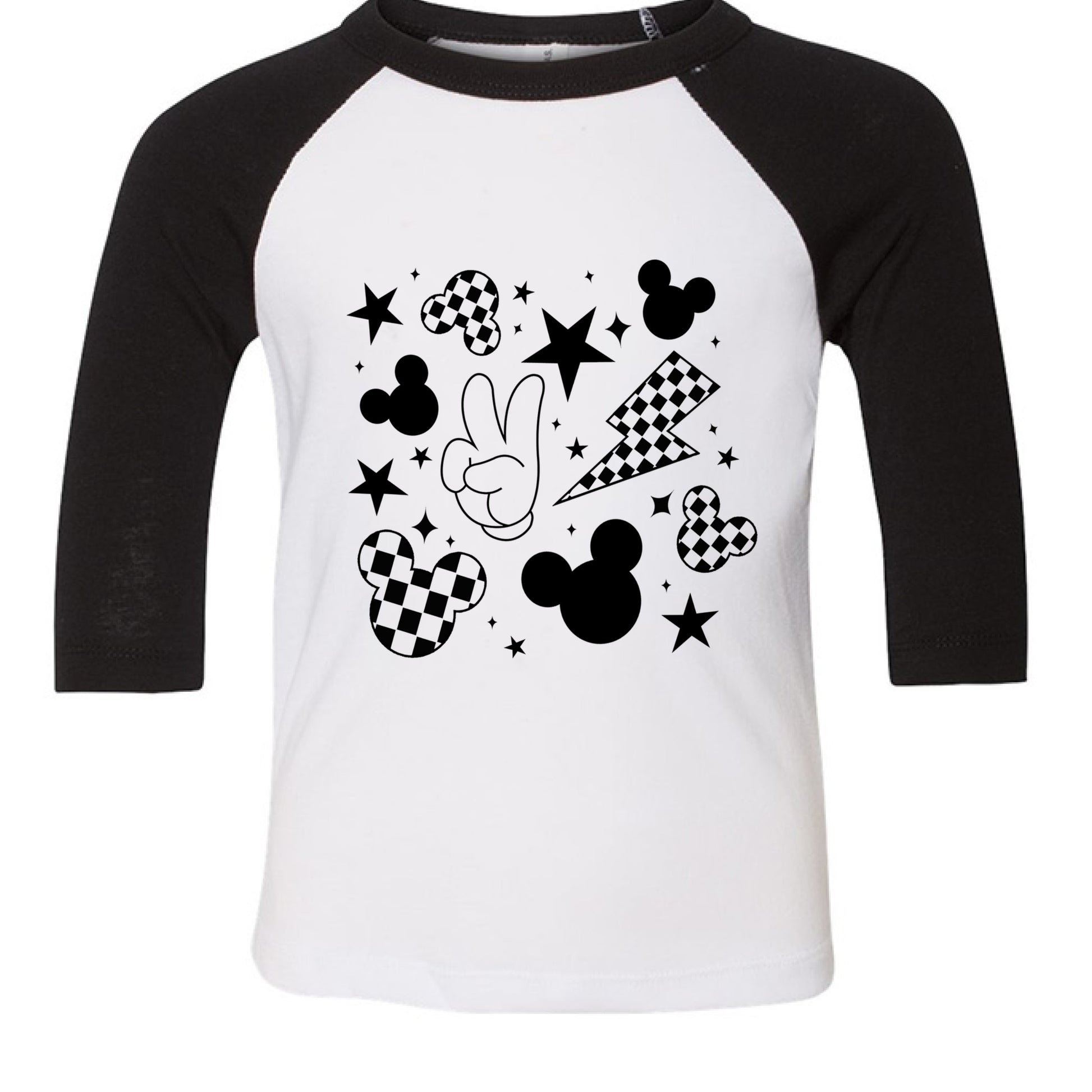 WHITE/ BLACK - FRONT