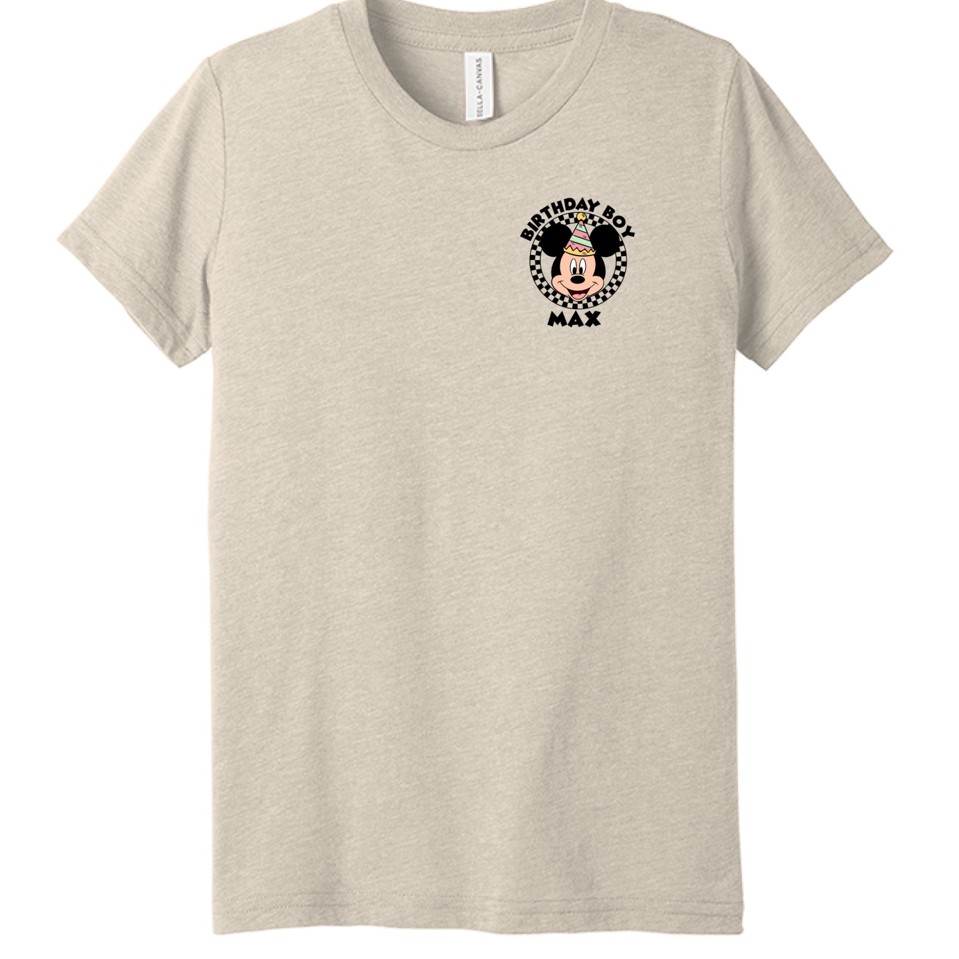 Solid Natural Triblend - FRONT